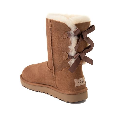 Womens UGG® Bailey Bow II Boot - Chestnut | Journeys