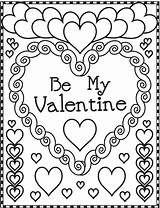 Free Printable Valentines Day Coloring Pages sketch template