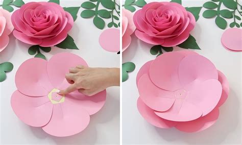 Printable Rose Flower Template Cut Out - Home Alqu