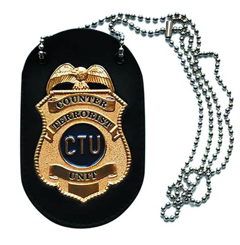 MAY142498 - 24 JACK BAUER CTU BADGE PROP REPLICA - Previews World