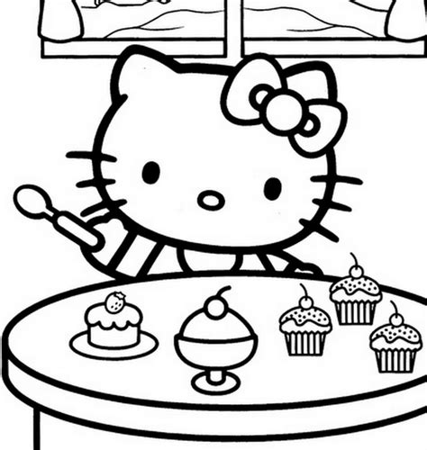 Hello Kitty #36925 (Dibujos animados) – Dibujos para Colorear e Imprimir Gratis