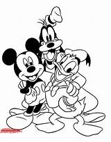 Mickey Mouse & Friends Coloring Pages 2  Disneys World Of Wonders sketch template