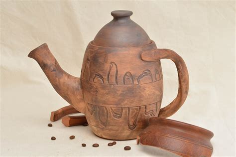 BUY Unusual handmade ceramic teapot clay teapot designs collectible teapots 1565606284 ...