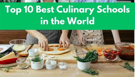 Top 10 Best Online Culinary Schools In The World 2024