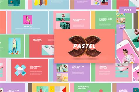 25 Best Free Cute Pastel Colors PowerPoint PPT Templates