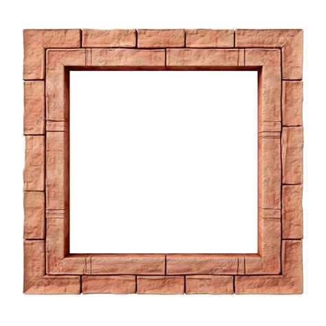 Brick Wall With Frame, Wall, Brick, Texture PNG Transparent Image and Clipart for Free Download