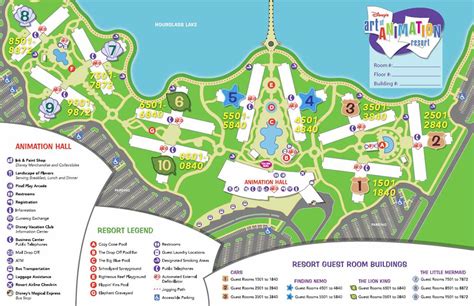 Disney’s Art of Animation Resort map - Photo 1 of 1