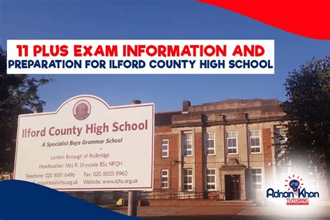 Ilford County High School - 11 Plus Exam Information & Preparation