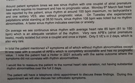 Just got my results back from a holter monitor. I even said handing it back in I probably had a ...