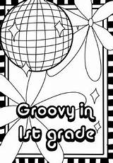 Disco Coloring Pages By Second Breakfast  TPT sketch template