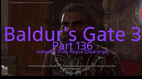 BG3 - 136 Seldarine Drow Rogue (Dark Urge) - YouTube