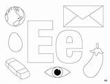Letter E Coloring Page FREE Pages  Home sketch template