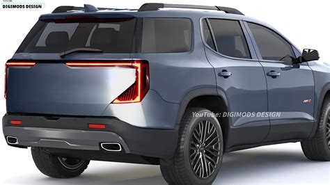 Imagined 2025 GMC Acadia Adopts the Sierra EV's Styling but Keeps ICE ...