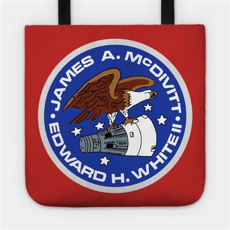 Gemini-4 Mission Patch - Gemini 4 Mission Patch - Tote | TeePublic ...