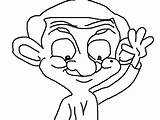 Mr Bean Printable coloring Pages For Kids23 sketch template