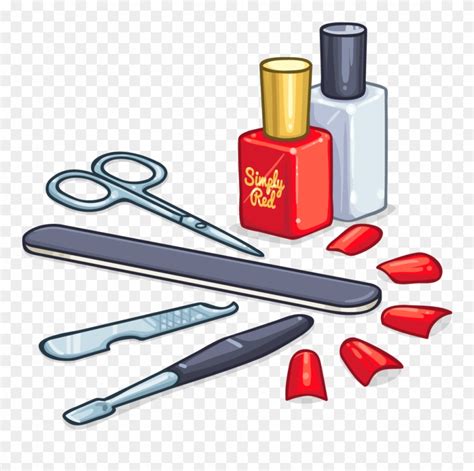 Pin Manicure Clip Art - Nail Care Tools Clip Art - Png Download (#499647) - PinClipart