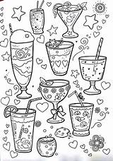 Drink Coloring Pages sketch template