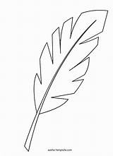 Palm Leaf Template Printable sketch template