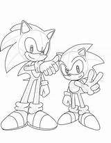 sonic generations coloring Pages  Sonic sketch template