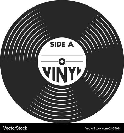 Retro vinyl record concept Royalty Free Vector Image