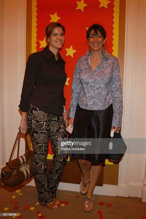 Sarah Kellen and Ghislaine Maxwell attend Madonna Childrens Book... News Photo - Getty Images