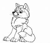 Baby Wolf Coloring Pages To Print  Home sketch template