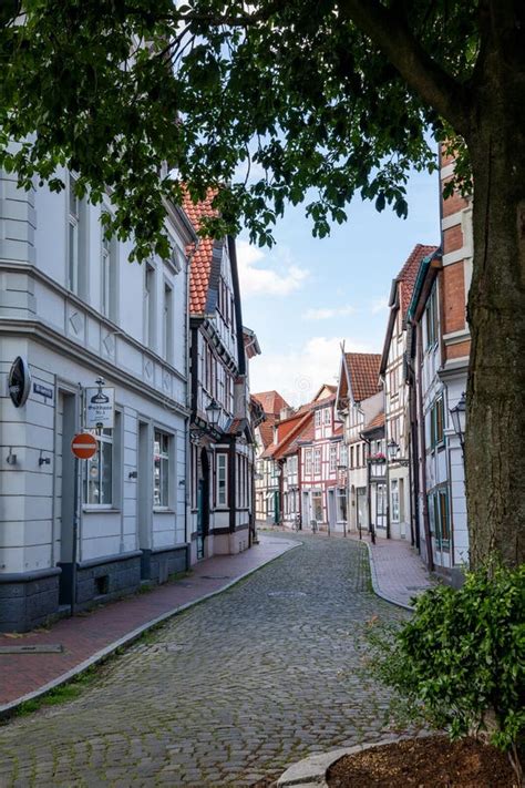 The Picturesque and Historic Old Town of the City of Hamelin Editorial Stock Image - Image of ...