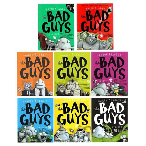 The Bad Guys 8 Book Series by Aaron Blabey, Books & Stationery, Children's Books on Carousell