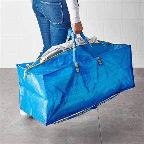 FRAKTA Storage bag for cart, blue, 28 ¾x13 ¾x11 ¾"20 gallon - IKEA