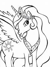Princess Cadence Coloring Page sketch template