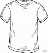 T Shirt Coloring Page sketch template