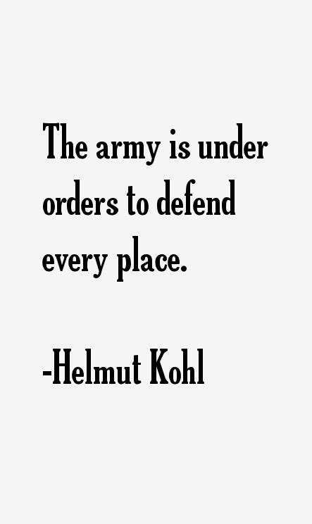 Helmut Kohl Quotes. QuotesGram