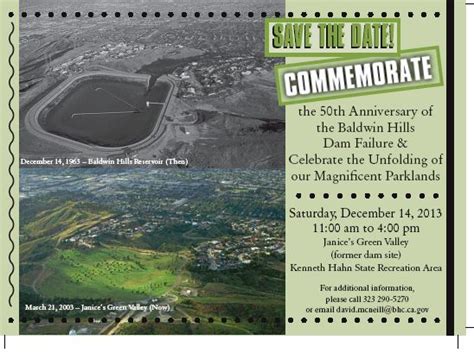 Baldwin Hills Dam Failure…….Celebration!?! | SouthLA