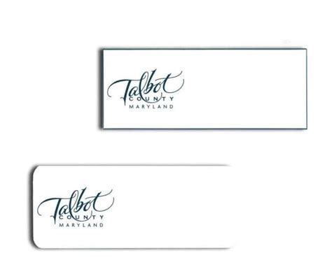 Talbot County Tourism | name badges