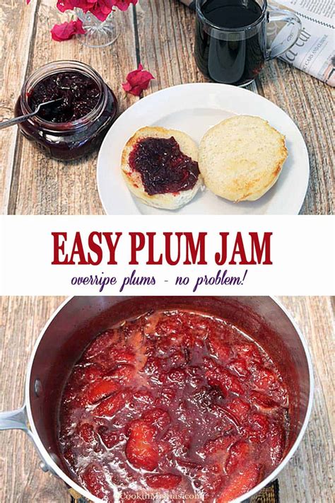 Easy Plum Jam is a Breakfast Standout - 2 Cookin Mamas