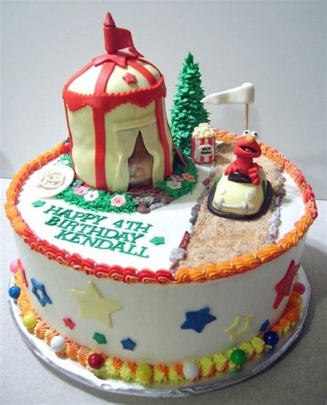 Carnival Themed Cake - CakeCentral.com