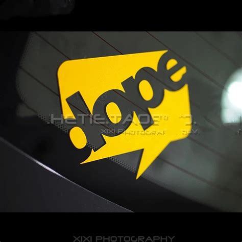 Cute Car Decal Dope Sticker – Carsoda