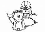 Thanos Coloring Pages  Best For Kids sketch template