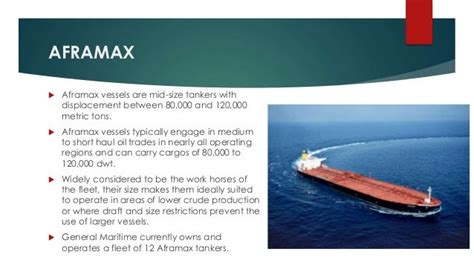 Crude Oil Carriers Types / Oil Tankers