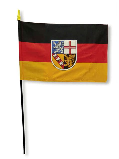 Stock flag state of Saarland Flags flags | horror-shop.com