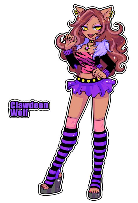 Clawdeen Wolf by Gogo-Tan Cartoon Art Styles, Cartoon Drawings, Cute Drawings, Arte Monster High ...