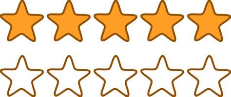 Boost Your Ratings with 5 Star Rating Cliparts - Free Download