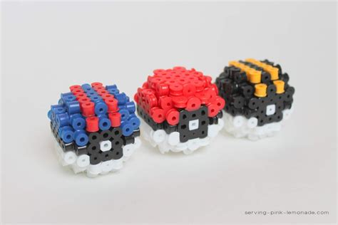 View 16 Easy Perler Bead Patterns Pokemon Ball