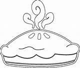 Pie Slice Coloring Page Pages sketch template