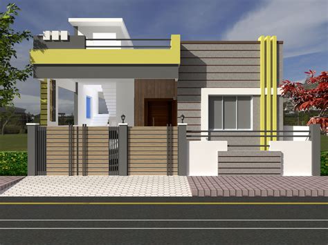 Modern 3D elevation | Small house elevation design, Small house front design, Small house elevation