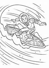 Miles From Tomorrowland Coloring Pages sketch template