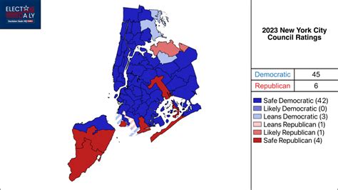 2023 New York City Council Election Ratings: Republicans Hope to Retain ...