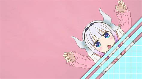 Online crop | HD wallpaper: Anime, Miss Kobayashi's Dragon Maid, Kanna ...