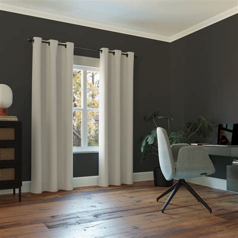 Wayfair Basics® Solid Blackout Grommet Single Curtain Panel & Reviews ...