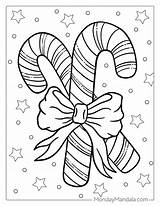 22 Candy Cane Coloring Pages Free PDF Printables sketch template